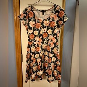 Forever 21 floral dress size L